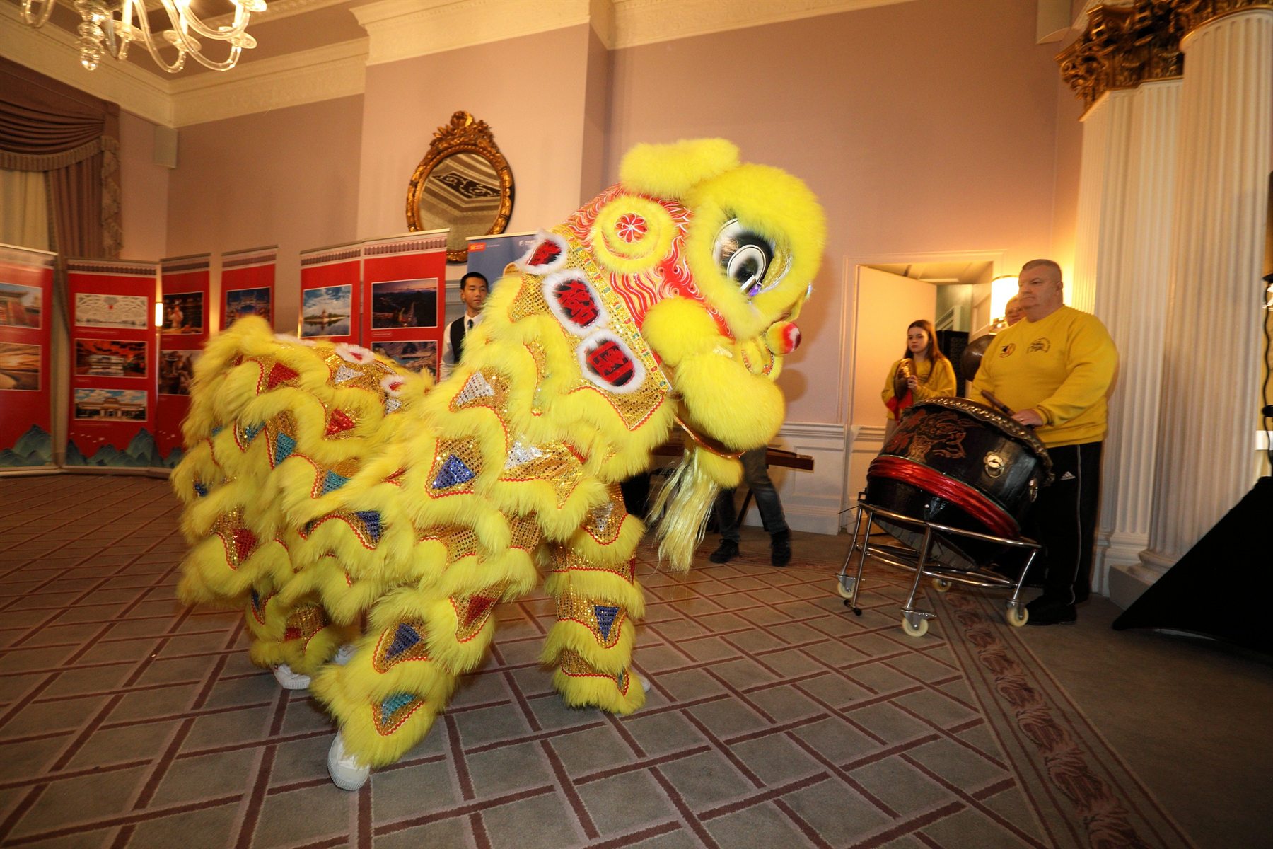 Guests attending the Beijing tourism promotion event in Dublin