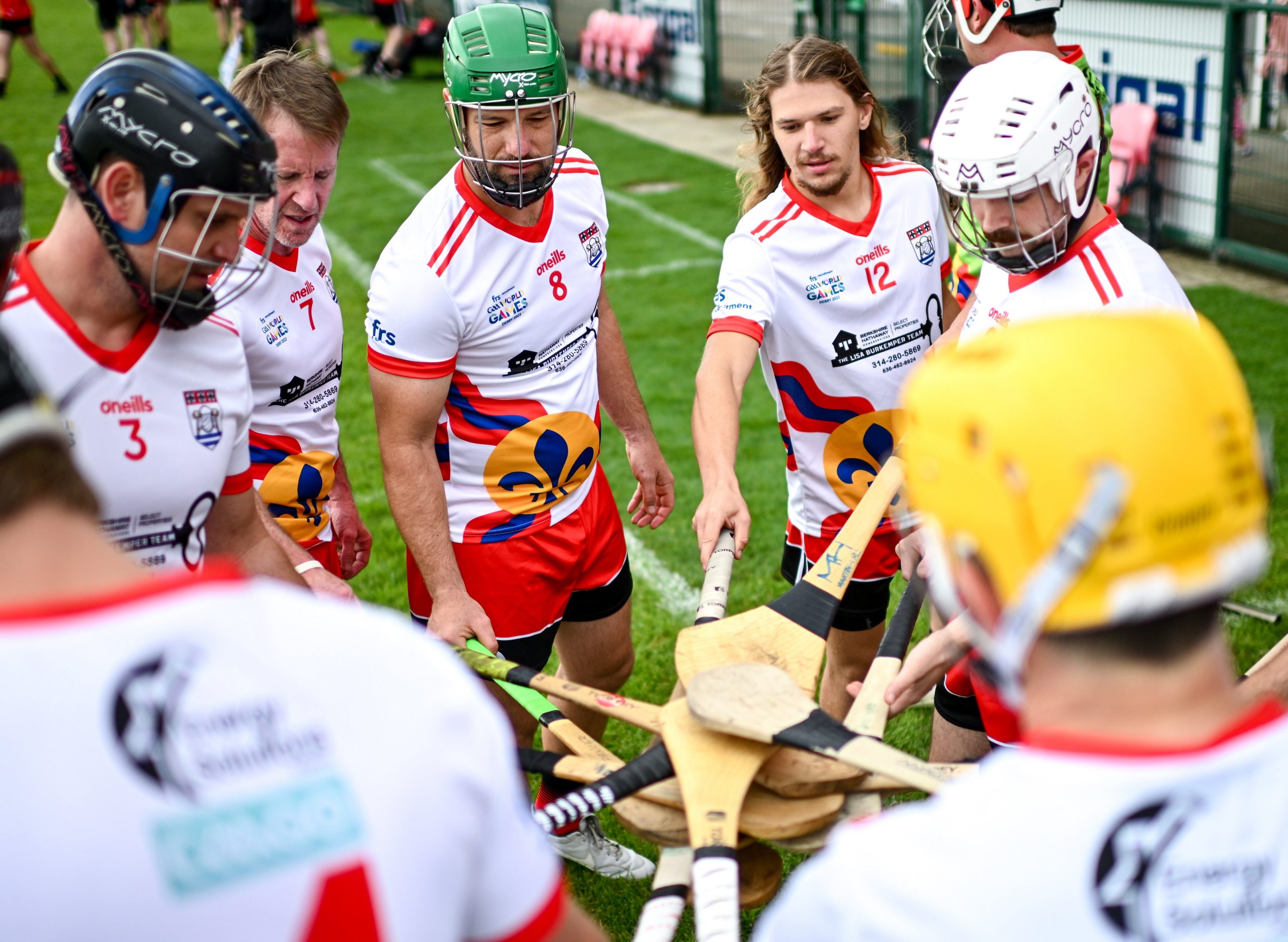 2023å¹´GAA世界è¿åŠ¨ä¼šä¸Šçš„Hurling比赛现场