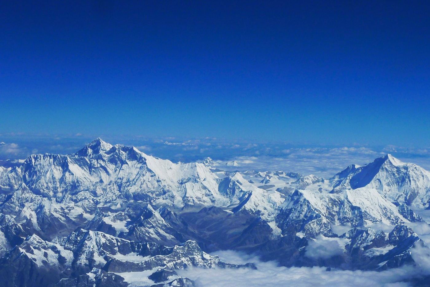 Highland mountain landscape in Tibet