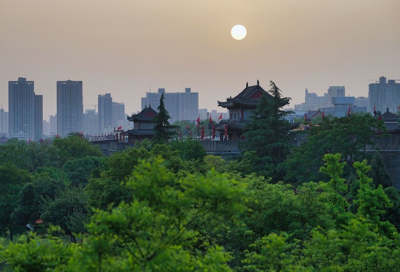 Xi'an ancient city wall