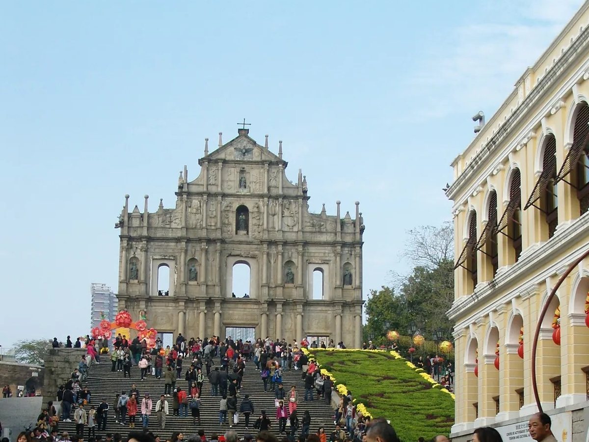 The Ruins of St. Paul's in Macao.