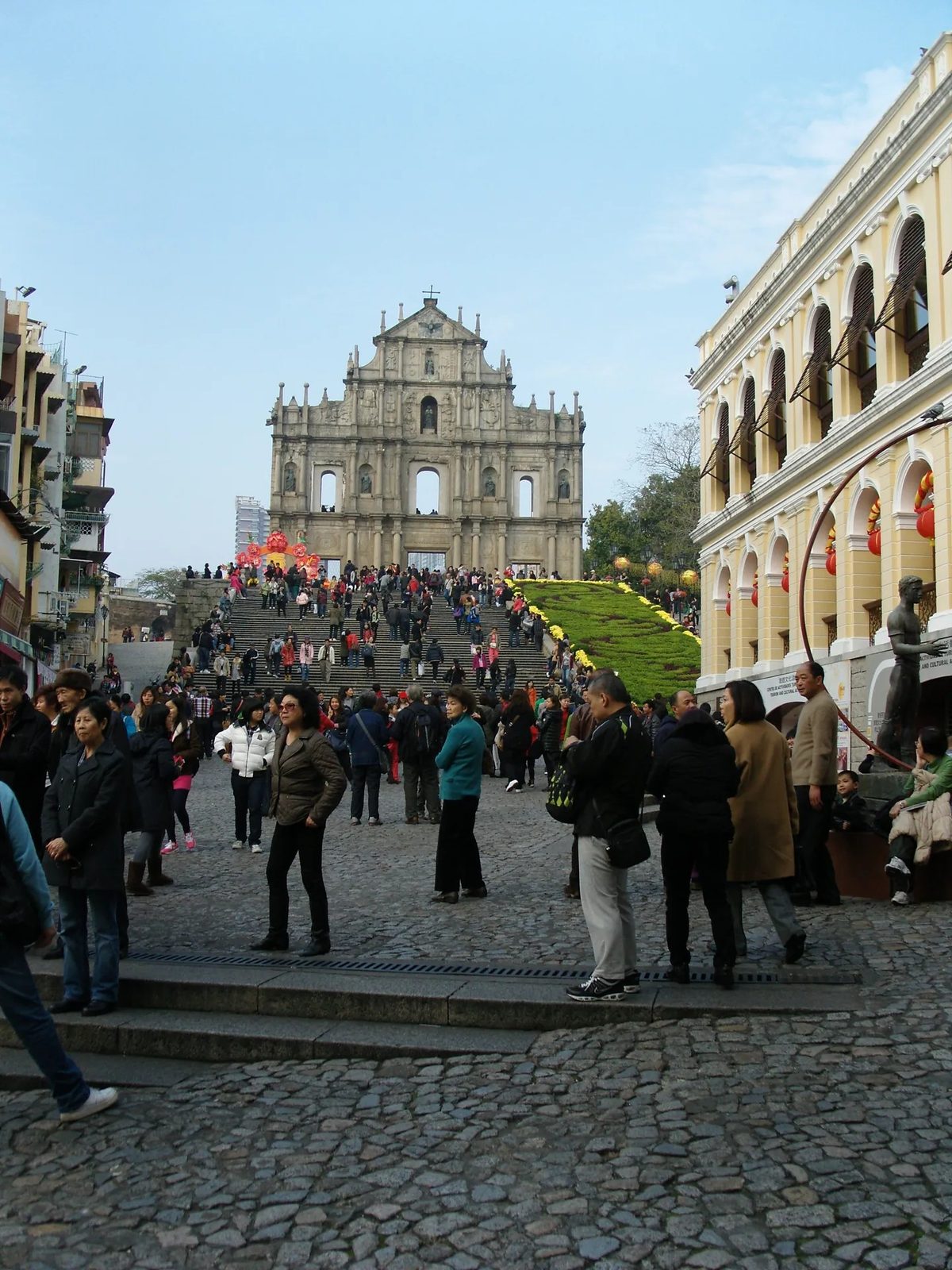 The Ruins of St. Paul's in Macao.