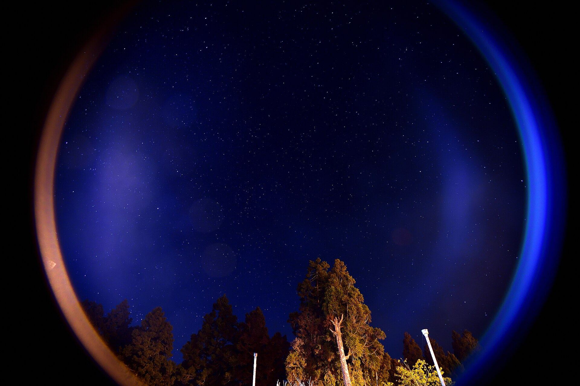 Hehuan Mountain starry sky in Taiwan.
