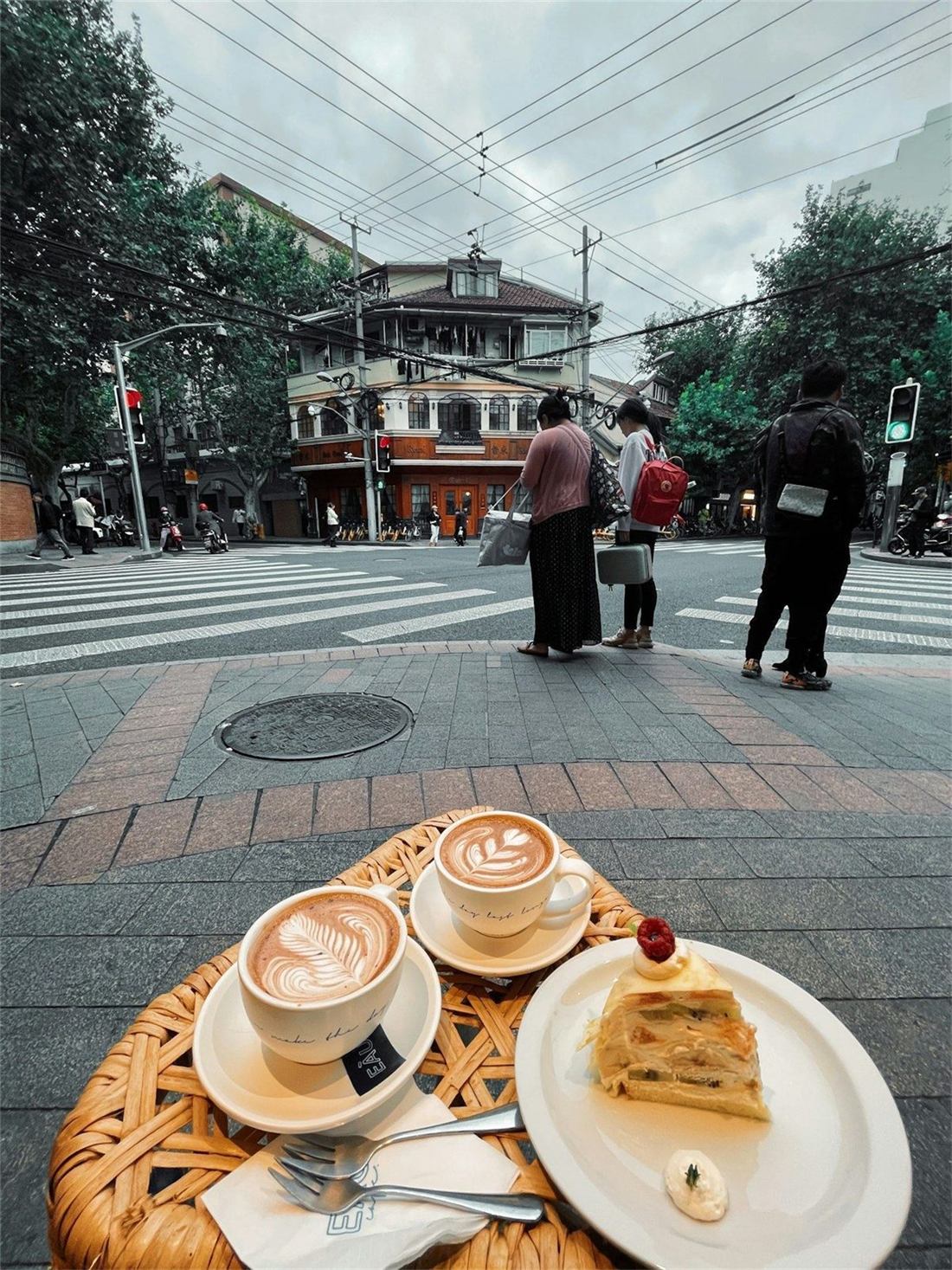French Concession lifestyle street in Shanghai
