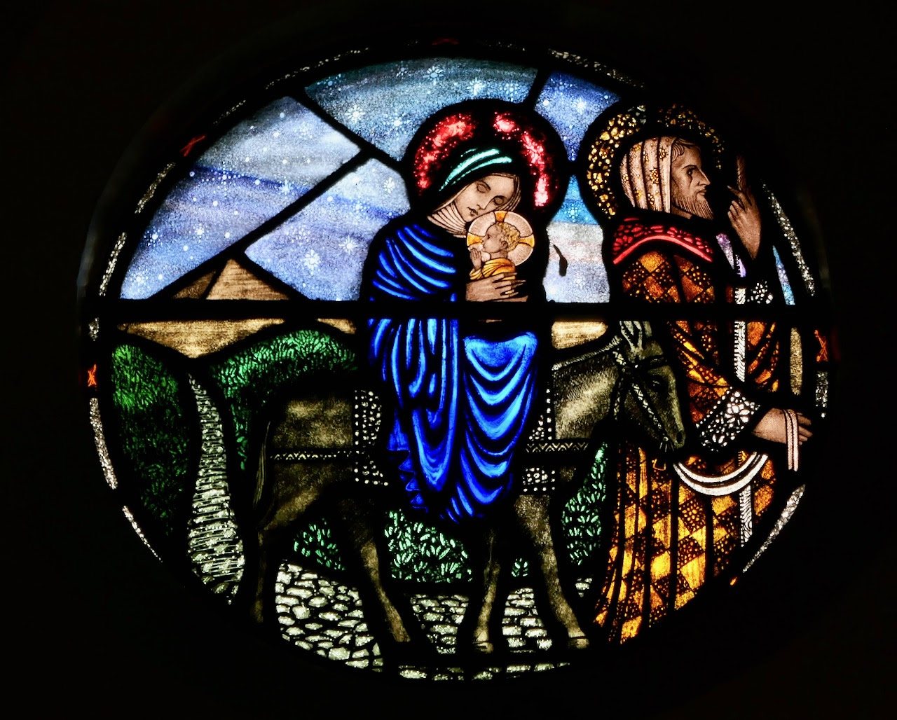 Harry Clarke stained-glass feature linked to Irish Ball 2025