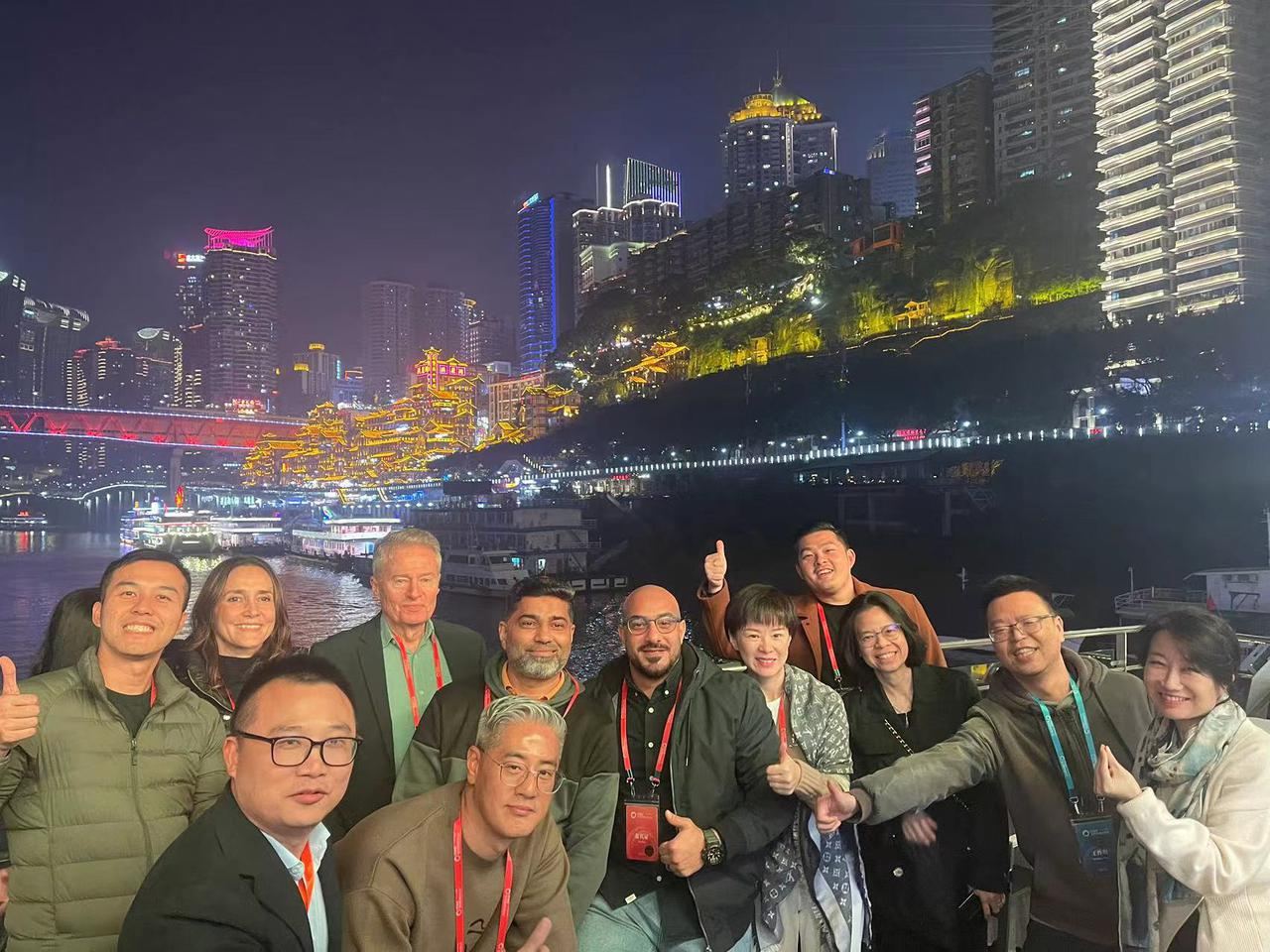 Chongqing travel trade conference and FAM trip city view
