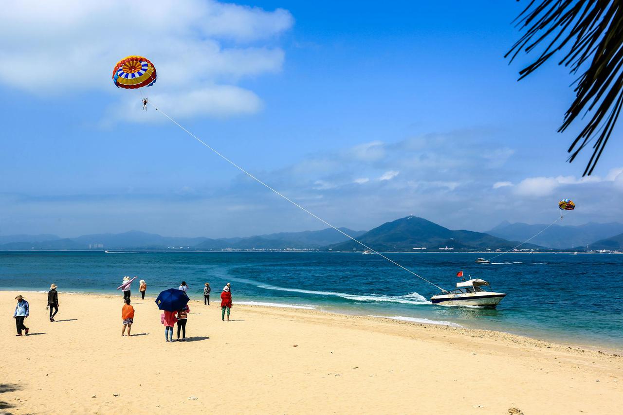 Sanya coastal activity during China familiarisation trip